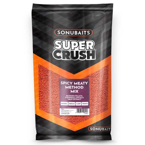 Sonubaits Spicy Meaty Method Mix Groundbait 2kg