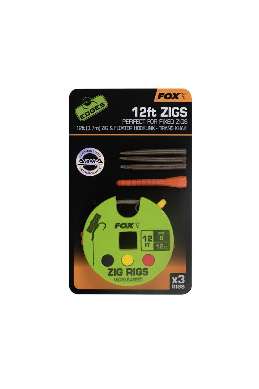 Fox Edges Read Tied Zig Rigs