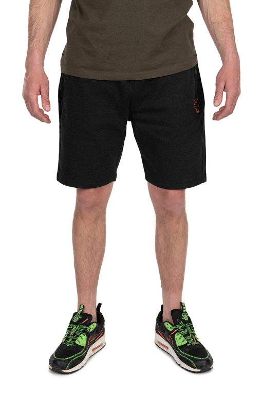 Fox Collection LW Jogger Shorts Black & Orange