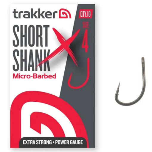 Trakker Short Shank XS Barbed Hooks