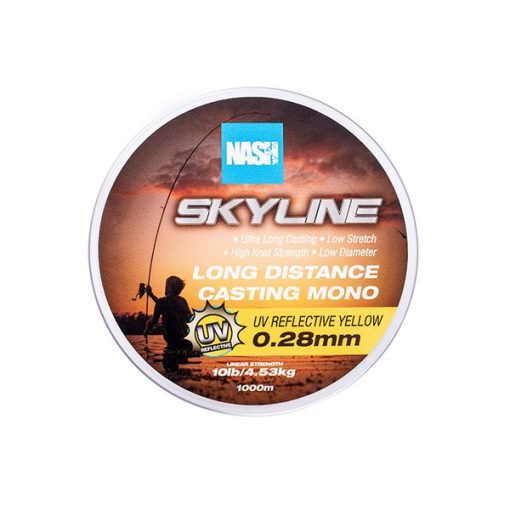 Nash Skyline Mono UV Yellow 600m