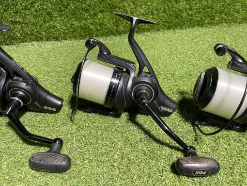 3x Fox 12000XT Reels (Light Scratches & Paint Loss On Bail Arms + 1x Bail Arms Bent Out Of Shape)  PRE LOVED - Image 3