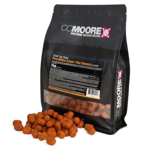 CC Moore Pro-Stim Liver Shelf Life Dumbells 5kg