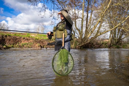 Korum Glide Wading Net - Latex 26" - Image 2