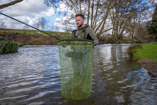 Korum Glide Wading Net - Latex 26" - Image 5