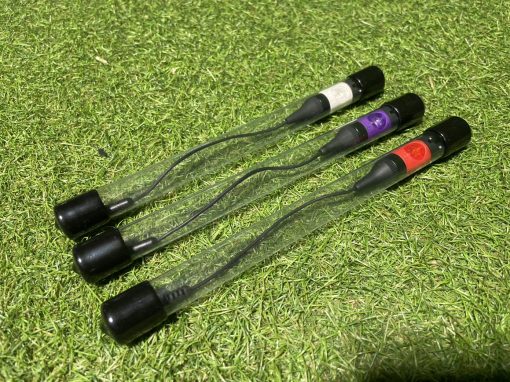 3x Nash Nite Glo Bobbins Small Purple Red White - PRE LOVED - Image 2