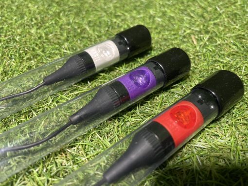 3x Nash Nite Glo Bobbins Small Purple Red White - PRE LOVED - Image 3