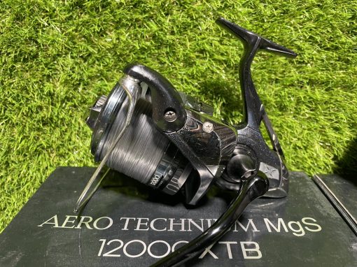 3x Shimano Aero Technium MGS XTB 12000 with Boxes and Spare Spools - PRE LOVED - Image 3