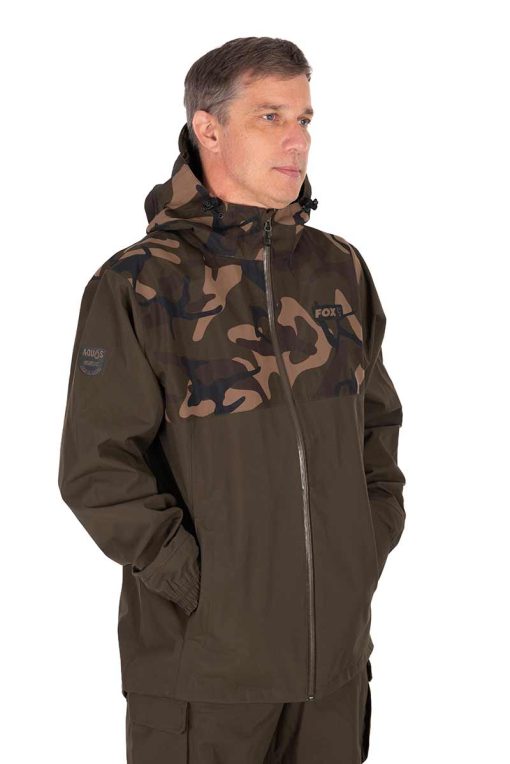 Fox RS25K Khaki / Camo Waterproof Jacket