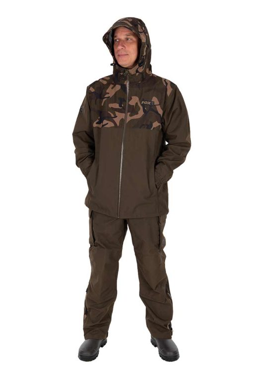 Fox RS25K Khaki / Camo Waterproof Jacket - Image 2