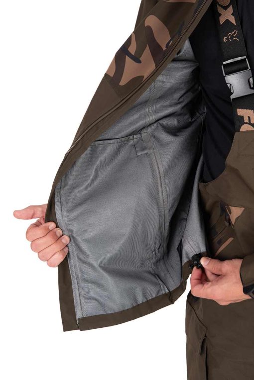 Fox RS25K Khaki / Camo Waterproof Jacket - Image 8