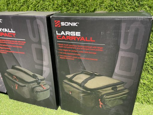 1x Sonik Compact Carryall, Large Carryall, Camera Bag and 2x Alarm Covers - PRE LOVED - Image 3