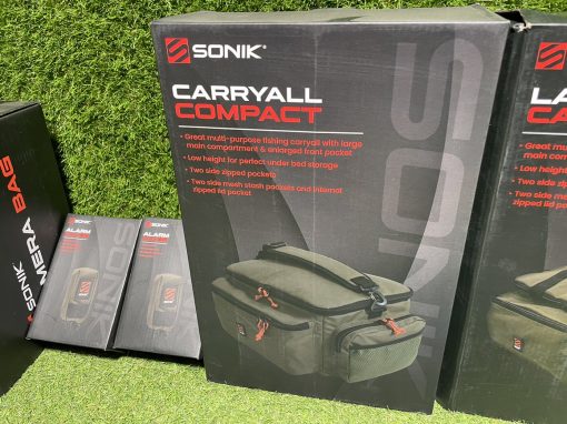 1x Sonik Compact Carryall, Large Carryall, Camera Bag and 2x Alarm Covers - PRE LOVED - Image 4