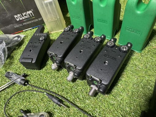 3x Delkim Txi D with Receiver In Green with Lights and Snags In Box - PRE LOVED - Image 3