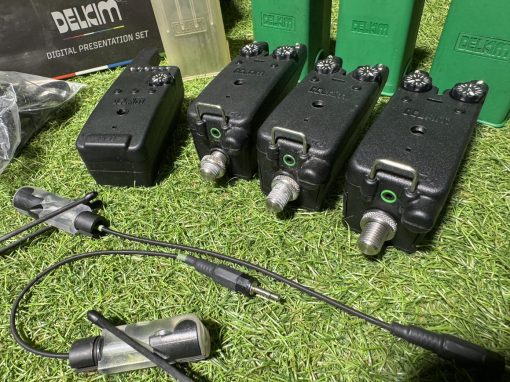 3x Delkim Txi D with Receiver In Green with Lights and Snags In Box - PRE LOVED - Image 4