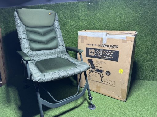 1x Prologic Inspire Daddy Long Legs Chair In Box (CRACKED FOOT CASE) - PRE LOVED