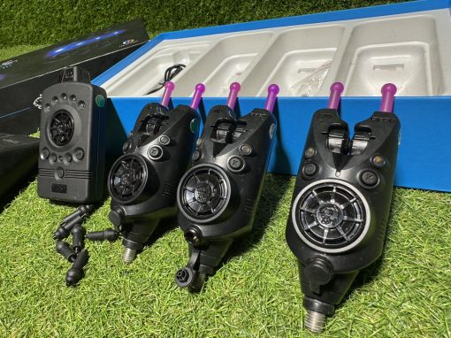 3x Nash R4 Alarms with Receiver Purple Snags but Originals Included - PRE LOVED - Image 3