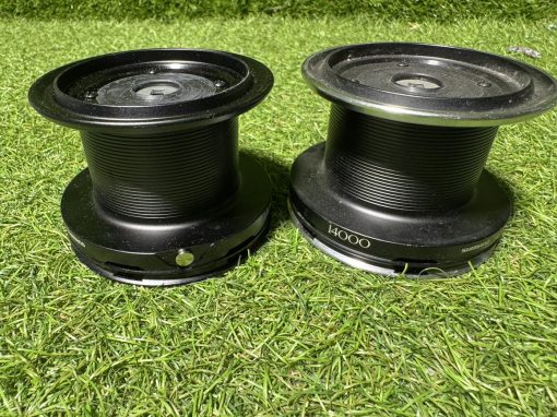 2x Shimano Power Aero XTB Spare Spools (ONE SPARE ONE ORIGINAL) - PRE LOVED - Image 3