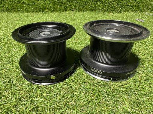 2x Shimano Power Aero XTB Spare Spools (ONE SPARE ONE ORIGINAL) - PRE LOVED - Image 5