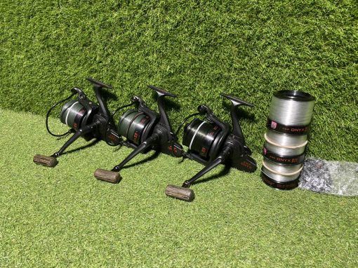 3x ESP Onyx Big Pits with Spare Spools - PRE LOVED