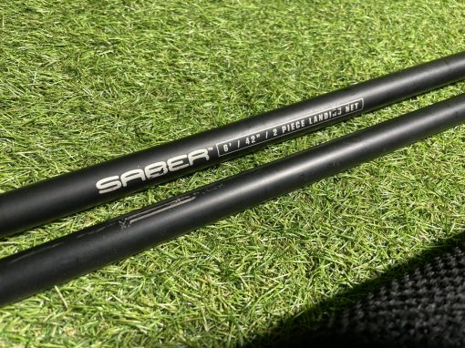 1x Saber 2 piece Landing Net (Small holes in mesh) - PRE LOVED - Image 3