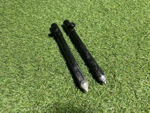 2x Black 8inch Banksticks - PRE LOVED - Image 2