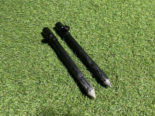 2x Black 8inch Banksticks - PRE LOVED - Image 5