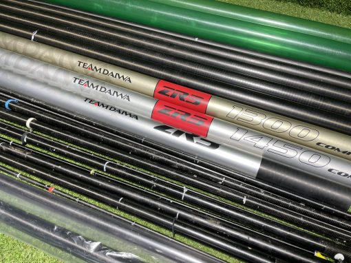 1x Daiwa ZR3 14.5m Pole with Dolly (6 Top Kits and Cupping Kit) No4 Section MWCP3-04 - PRE LOVED - Image 3