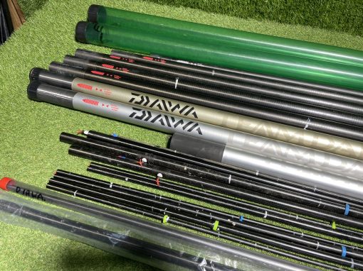 1x Daiwa ZR3 14.5m Pole with Dolly (6 Top Kits and Cupping Kit) No4 Section MWCP3-04 - PRE LOVED - Image 4