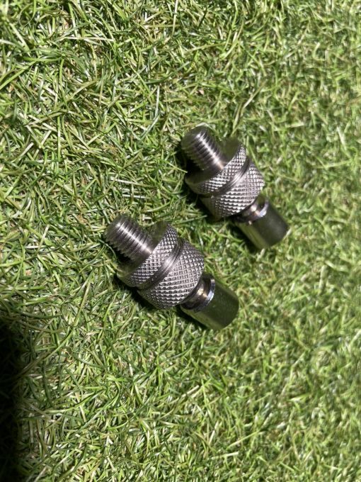 2x Stainless Angle Adaptors - PRE LOVED