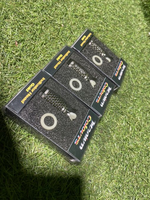 3x Solar Titanium Indicator Heads Gold (TT17) - PRE LOVED