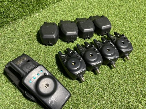 4x Fox RX Digital Alarms with Recevier - PRE LOVED