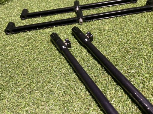 2x Jag Black 3 Rod Fixed Buzzbars and Sticks - PRE LOVED - Image 3