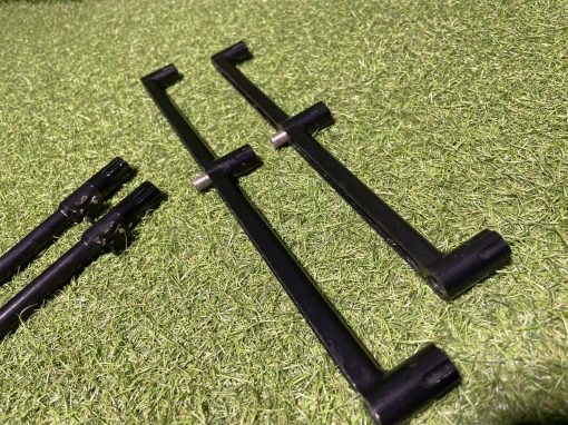 2x Jag Black 3 Rod Fixed Buzzbars and Sticks - PRE LOVED - Image 4