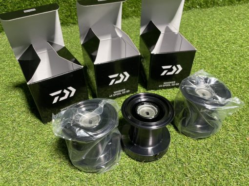 3x Daiwa Whisker 45 SCW SD QD Spare Spools - PRE LOVED - Image 2