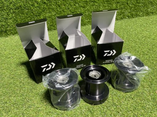 3x Daiwa Whisker 45 SCW SD QD Spare Spools - PRE LOVED - Image 5