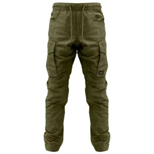 Kumu Utility Cargo Trousers Khaki