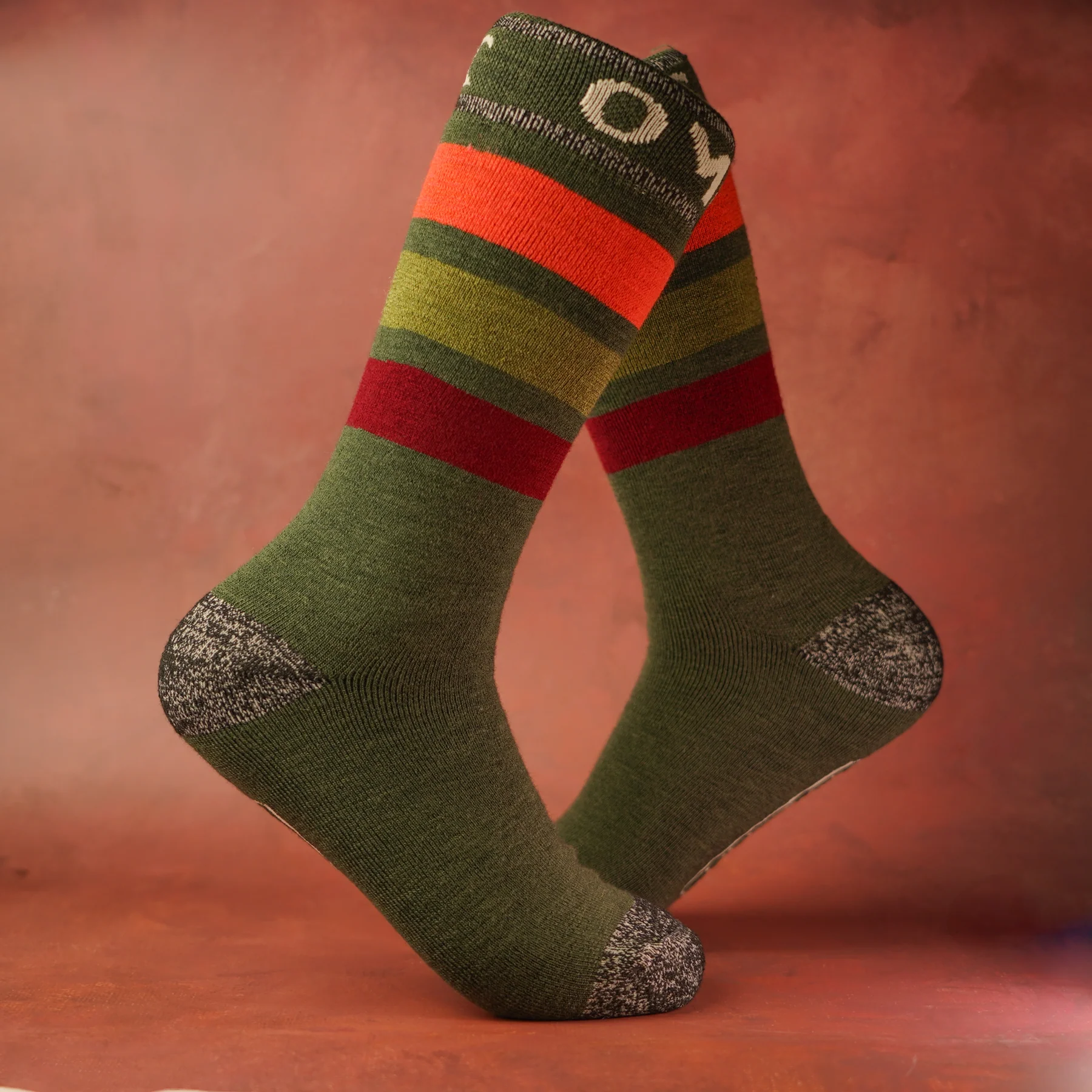OMC Primrose Heel Merino Sock