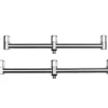 Summit FIXED 3 ROD MINI COLOSSEUM STAINLESS BUZZ BARS PAIR - 7”/8”