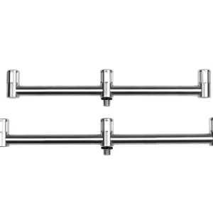 Summit FIXED 3 ROD MINI COLOSSEUM STAINLESS BUZZ BARS PAIR - 7”/8”