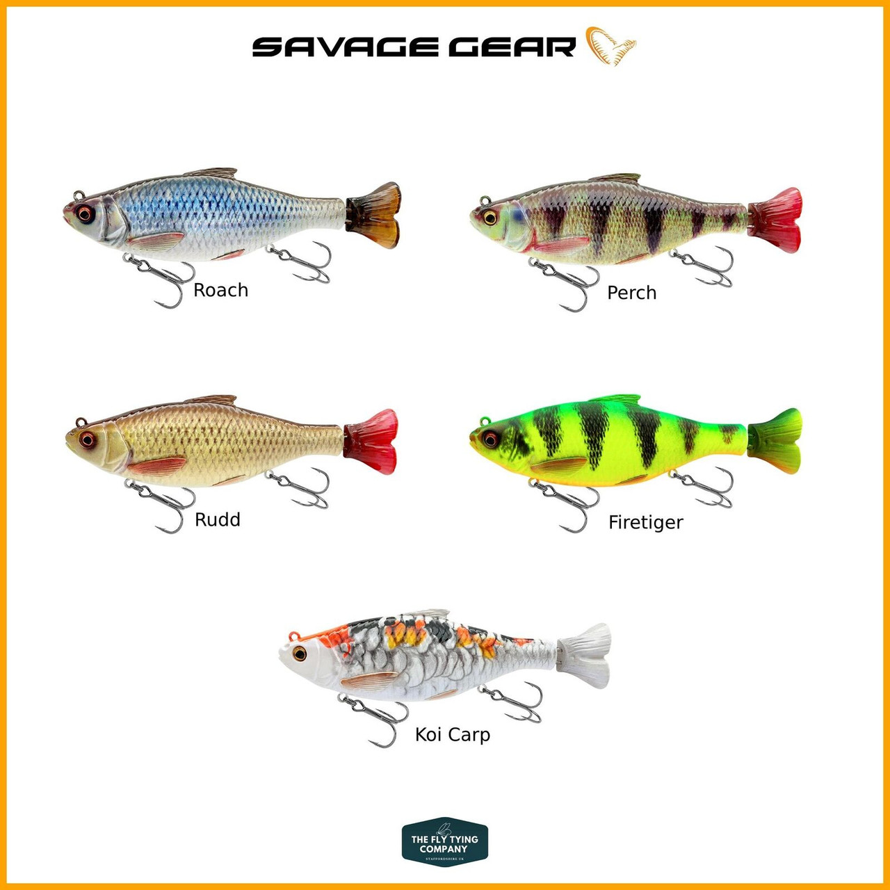 Savage Gear 3D HARD PULSE TAIL ROACH 13.5CM 40G LURE - Image 2