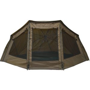 NGT XPR Shelter - Brolly system with Zip on Front. Includes groundsheet, Storm Poles and Case - Image 6