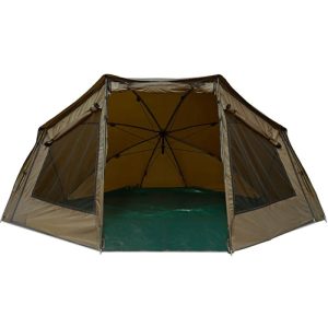 NGT XPR Shelter - Brolly system with Zip on Front. Includes groundsheet, Storm Poles and Case - Image 5