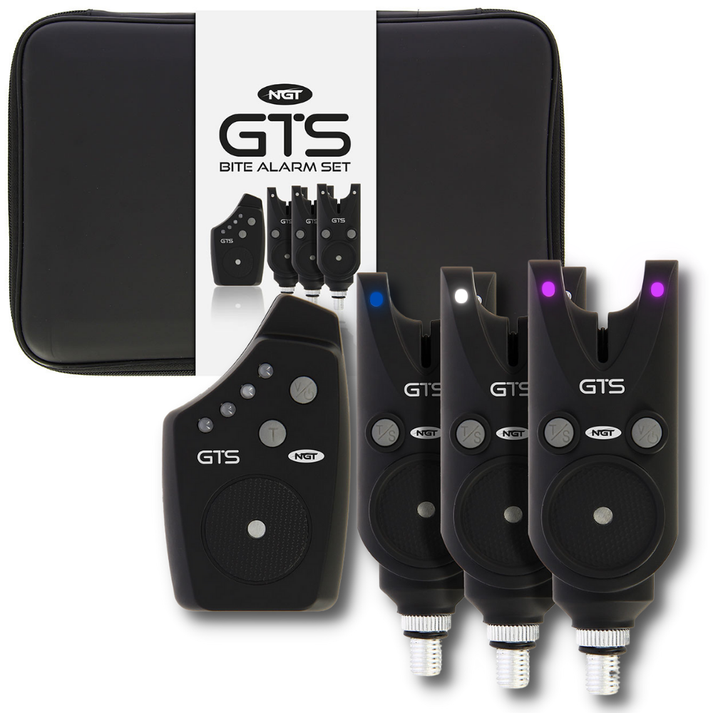 NGT GTS Pro 3pc Wireless Alarms Adjustable Volume, Tone