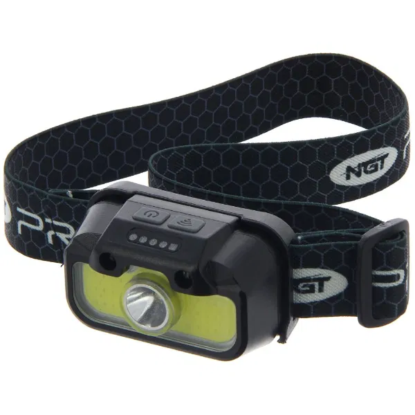 NGT Profiler Headlight - 330 Lumens USB Rechargeable Motion Sensor Headlight with Case - Image 3