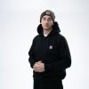 Nash Make It Happen Badge Zipped Hoody Black