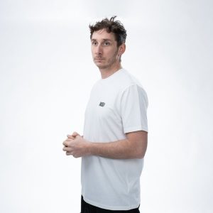 Nash Make It Happen Carp Logo T-Shirt Ecru