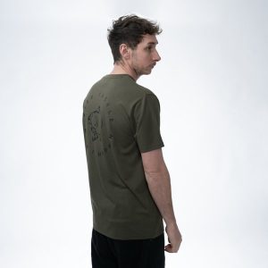 Alternative view of Nash Make It Happen Carp Logo T-Shirt Green