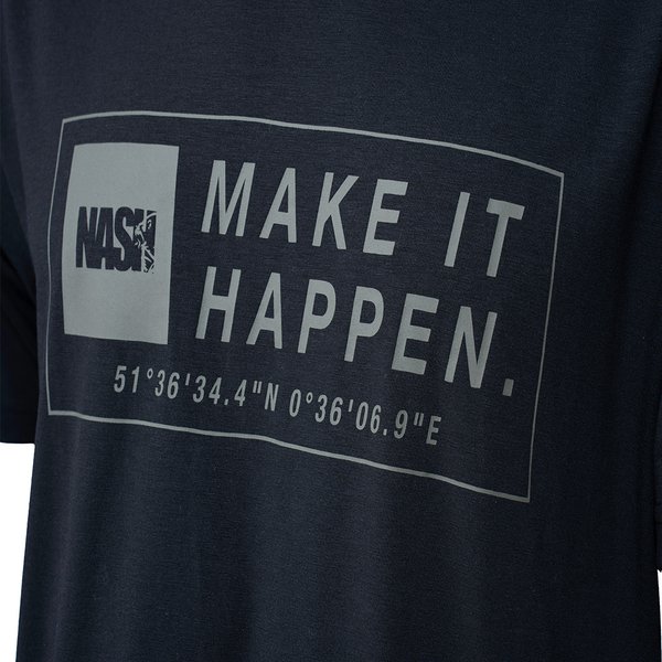 Nash Make It Happen Coordinates T-Shirt Black - Image 3