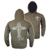 Vass 'Carp Rising' Hoodie Khaki Edition